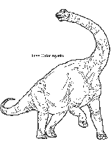 Dinosaur Coloring Pages 1