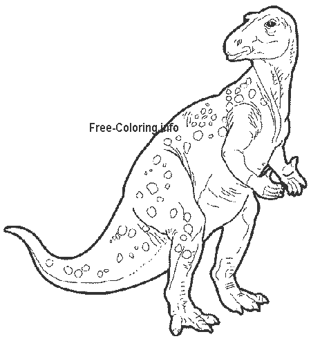 Dinosaur Coloring Pages 4