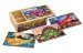 Melissa  Doug Deluxe Dinosaur in a Box Jigsaw Puzzles